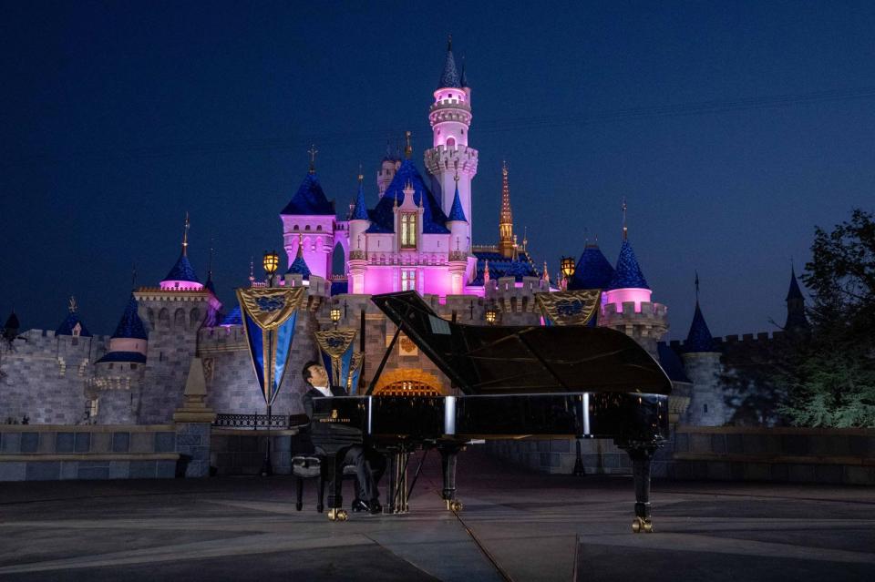 鋼琴巨星郎朗將於12月來台舉行迪士尼動畫音樂會。 （牛耳藝術提供）