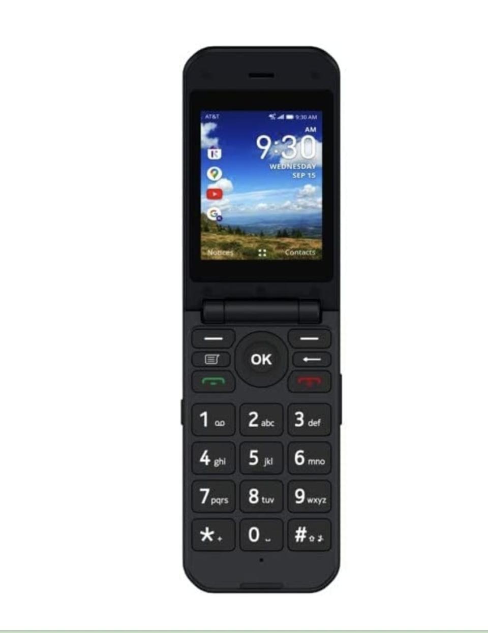 AT&T Cingular Flex 4G LTE Flip Phone