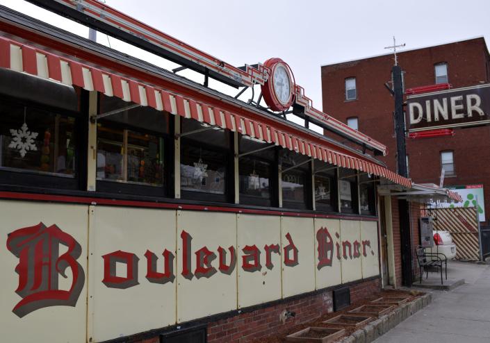 The Boulevard Diner on Shrewsbury Street on Thursday.