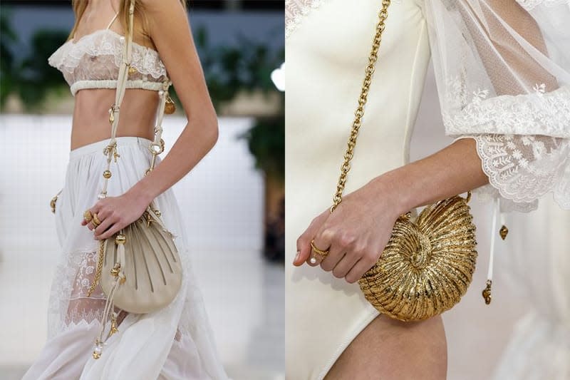 Chloé paris fashion week 2025 spring summer Chemena Kamali handbags 