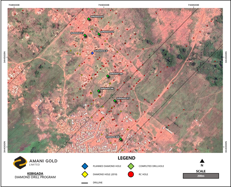 Amani Gold Ltd., Sunday, August 7, 2022, Press release picture