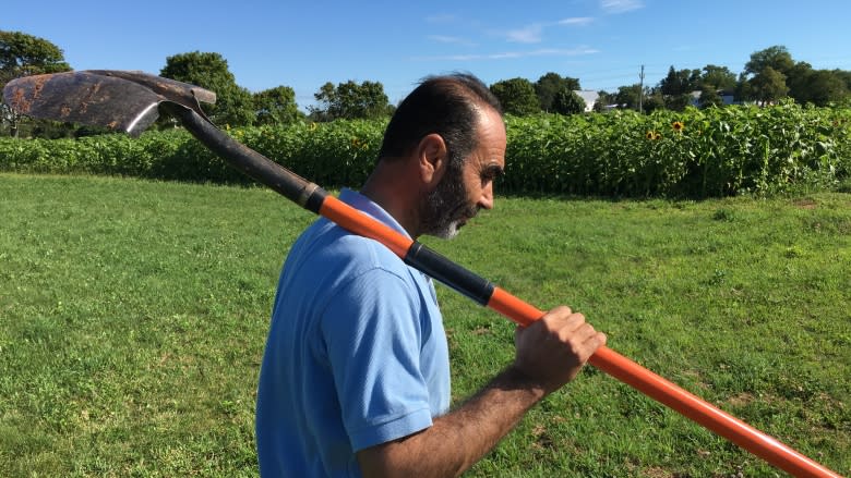 Syrian refugee already volunteering after just 3 weeks in Charlottetown