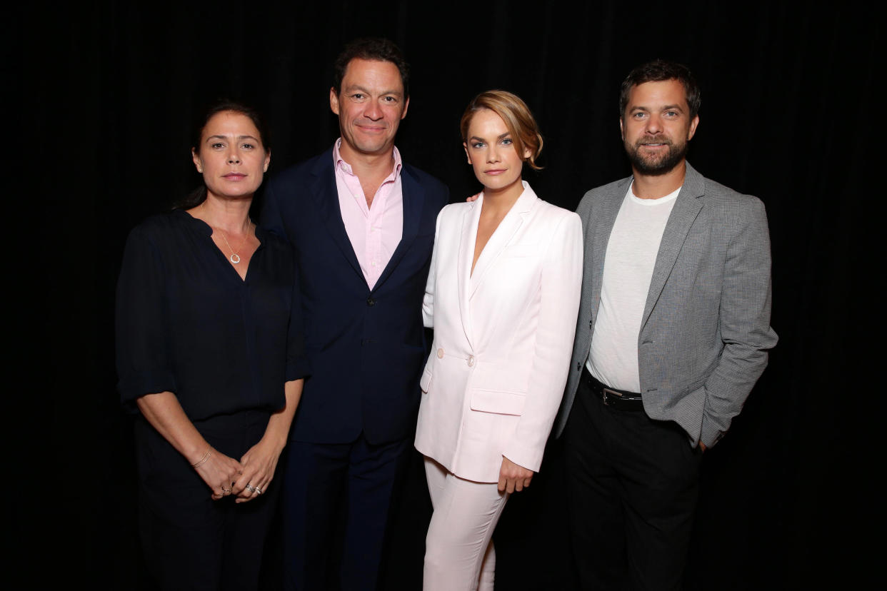 EXCLUSIVE - Maura Tierney, Dominic West, Ruth Wilson and Joshua Jackson seen at Showtime's 2015 Summer TCA held at The Beverly Hilton on Tuesday, August 11, 2015, in Beverly Hills. (Photo by Eric Charbonneau/Invision for Showtime/AP Images)