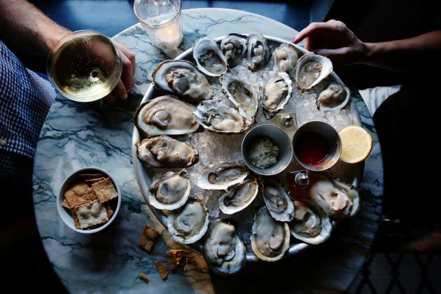 Raw oysters can accumulate a high amount of bacteria and viruses because they're bottom feeders.