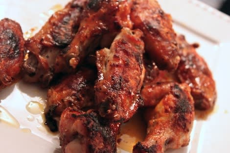 Blackened, Hot and Crispy Wings