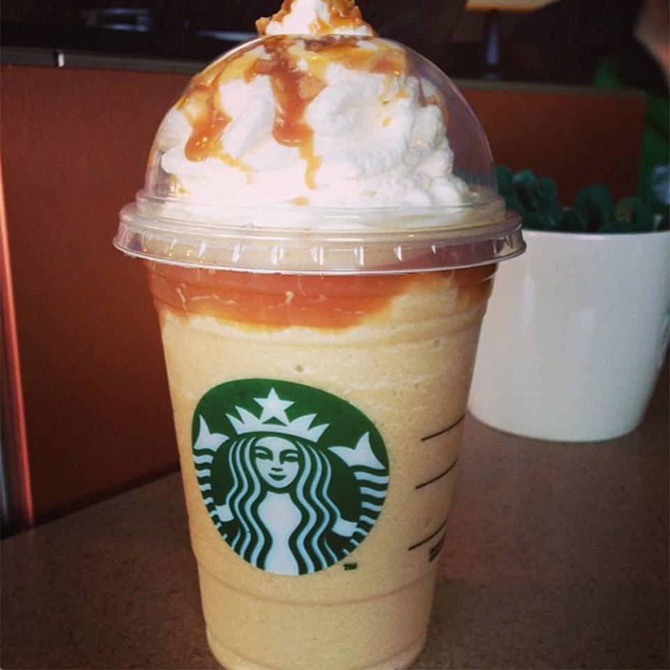 Caramel Ribbon Crunch Frappuccino — United States