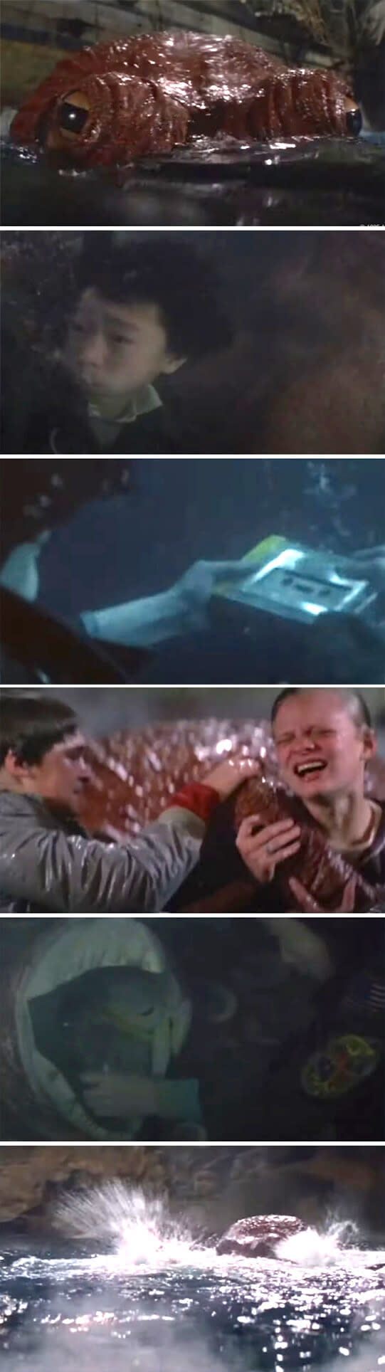 Screenshots from "The Goonies"