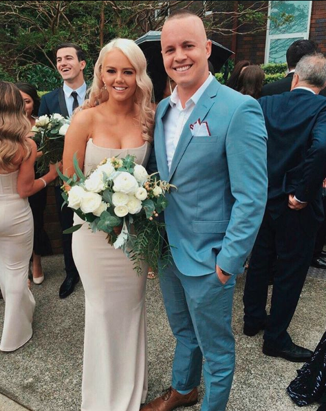 They look pretty good in wedding attire if you ask us. Source: Instagram/Johnny Ruffo