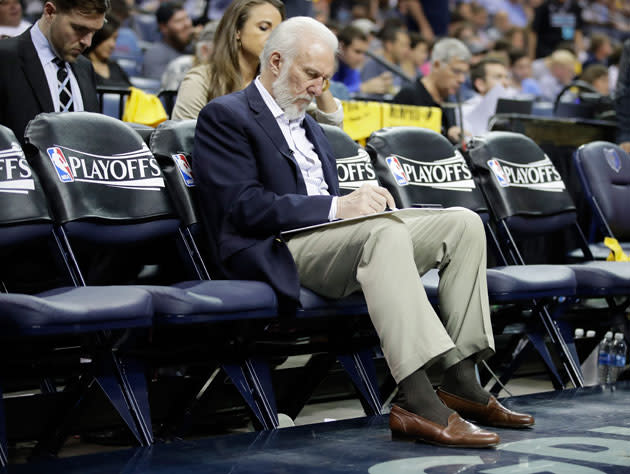 When things get a little out of hand in Memphis the night before a big game. (Getty Images)