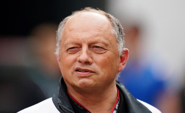 Alfa Romeo team principal Fred Vasseur