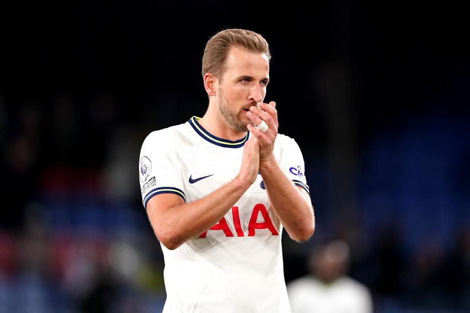Harry Kane has been linked with a move away from Spurs (Zac Goodwin/PA)