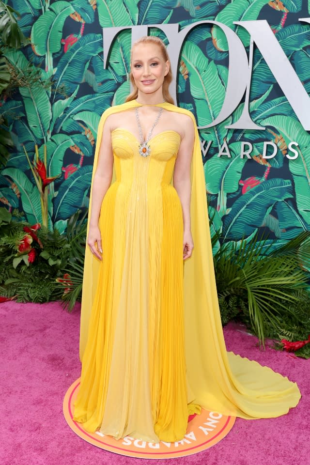 Jessica Chastain attends The 76th Annual Tony Awards at United Palace Theater on June 11, 2023 in New York City.