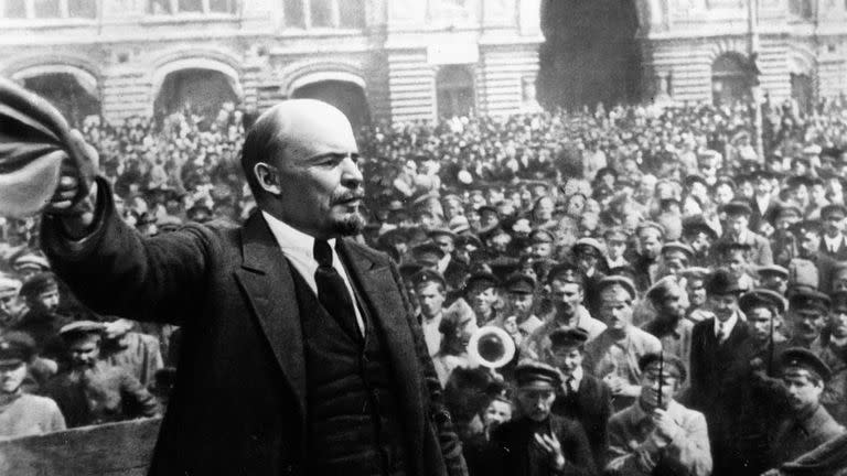 Vladimir Lenin lideró la revolución bolchevique que acabó con los Romanov.