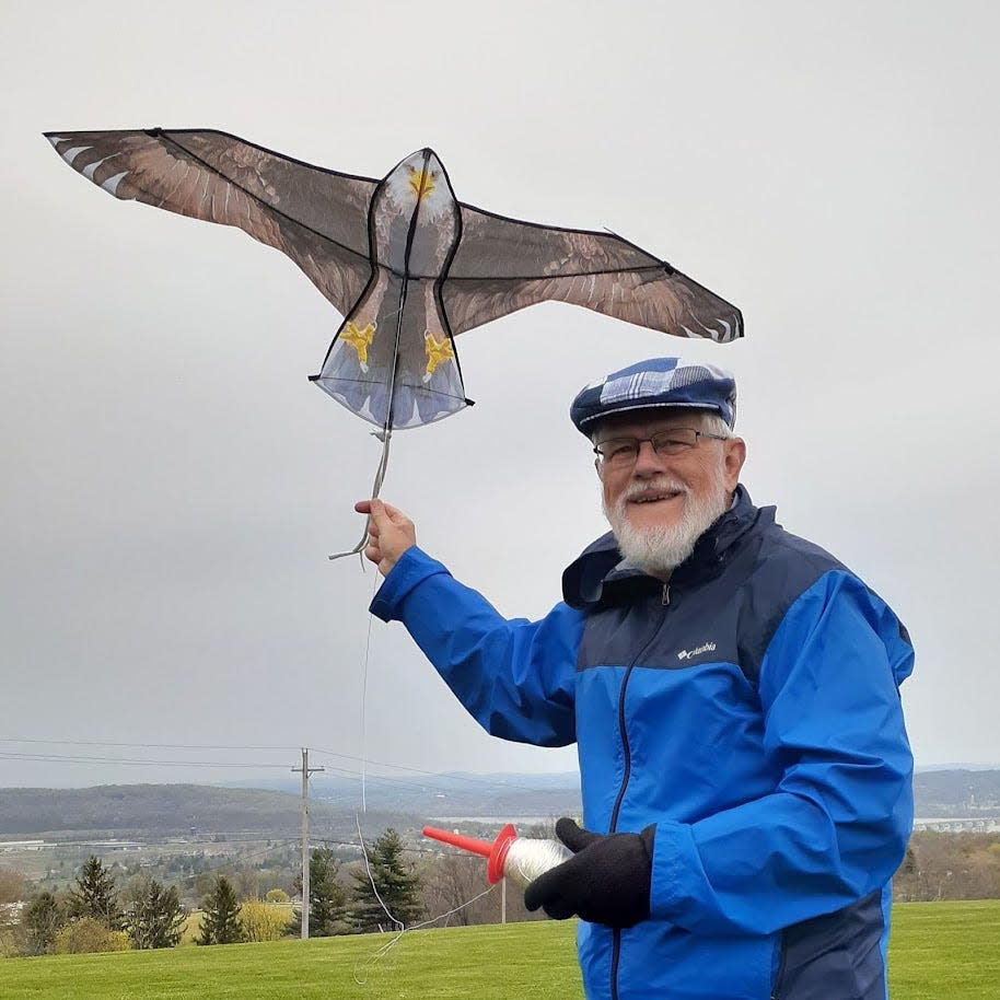 Darryl Zoller and his wife, Chris, regularly hike York County trails and use its parks to fly their kites. Here’s Darryl is pictured at Samuel S. Lewis State Park in eastern York County.