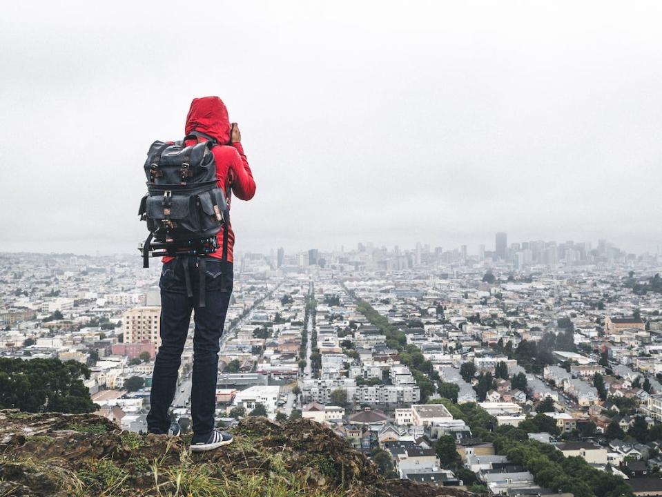 solo travel city backpack