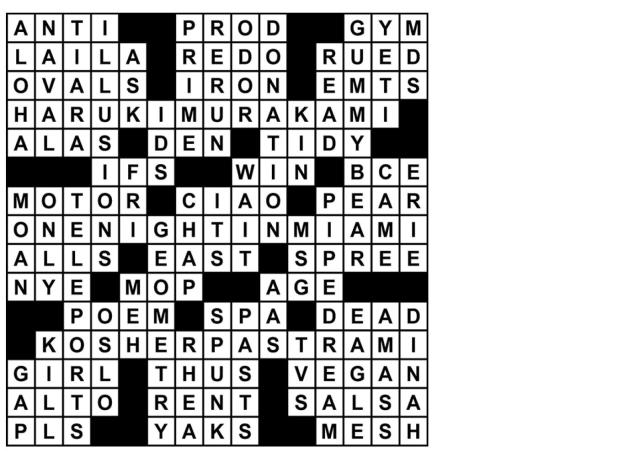 LA Times Crossword Answers Sunday April 23rd 2023