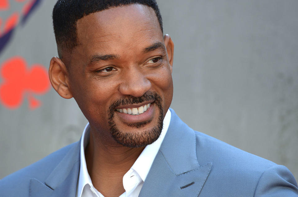 Will Smith attends the European Premiere of "Suicide Squad"