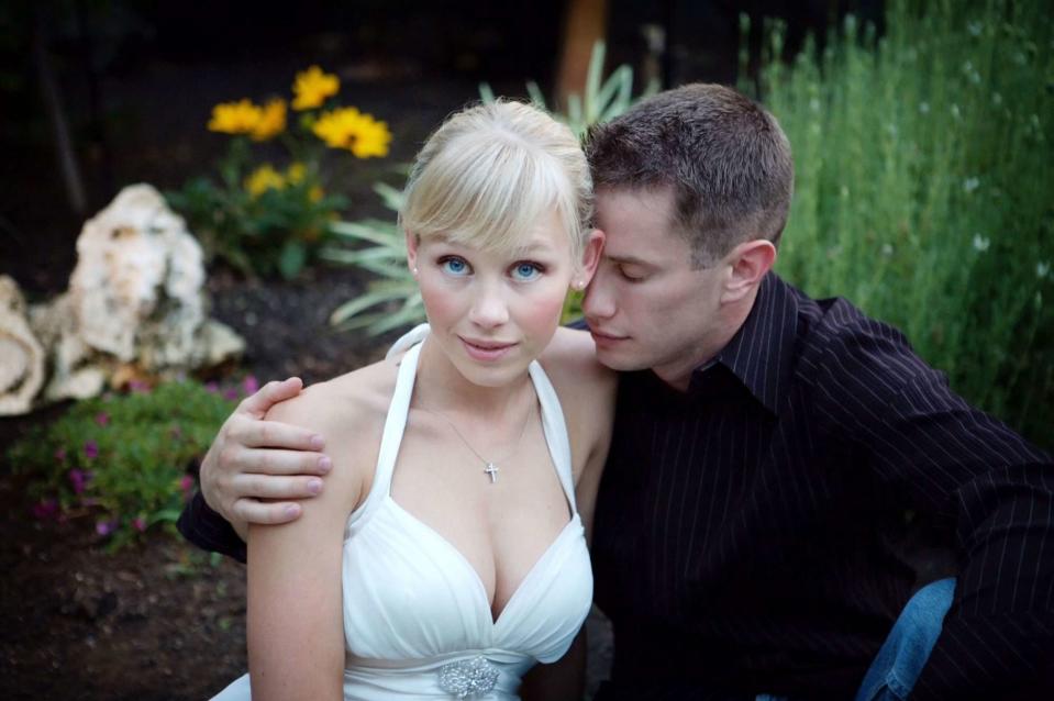 Courtesy Keith Papini Sherri Papini, left, and Keith Papini 