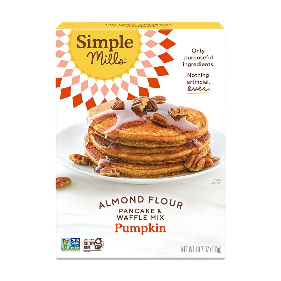 Simple Mills Almond Flour Pumpkin Pancake & Waffle Mix
