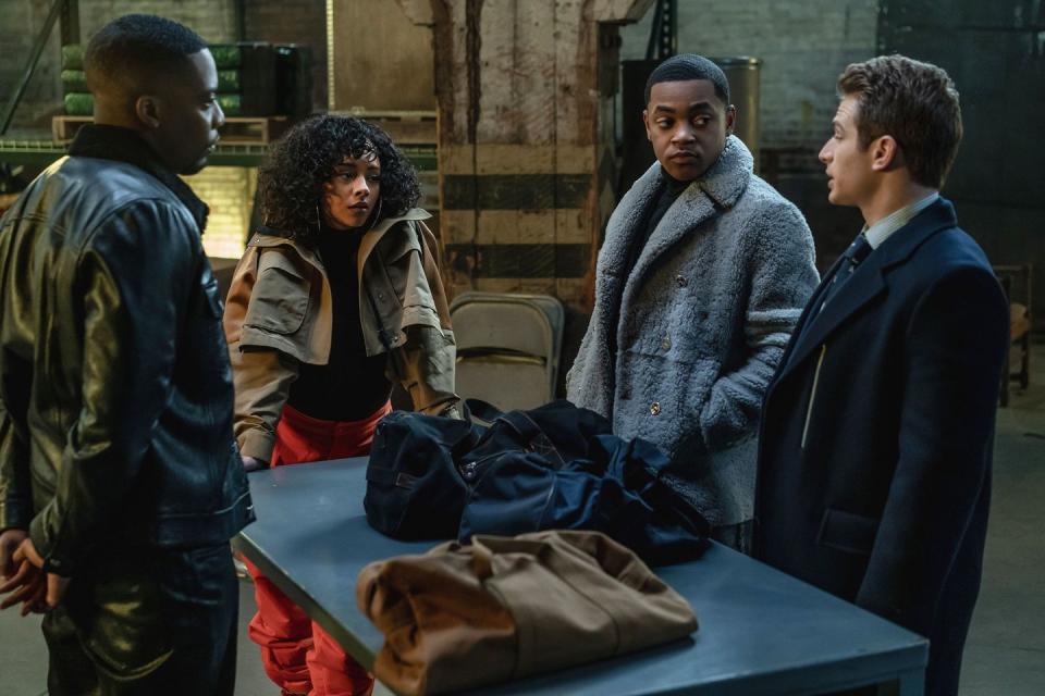 woody mcclain as cane, alix lapri as effie, michael rainey jr as tariq, gianni paolo as brayden, power book ii ghost season 3