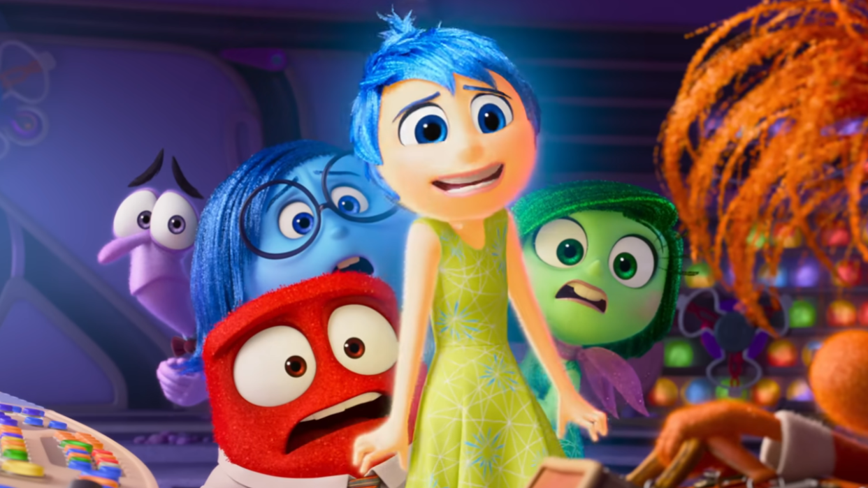  The emotions in the trailer for Inside Out 2. 