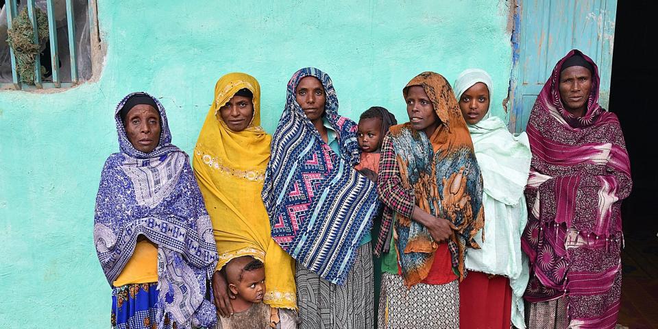 Women in  Addis Ababa