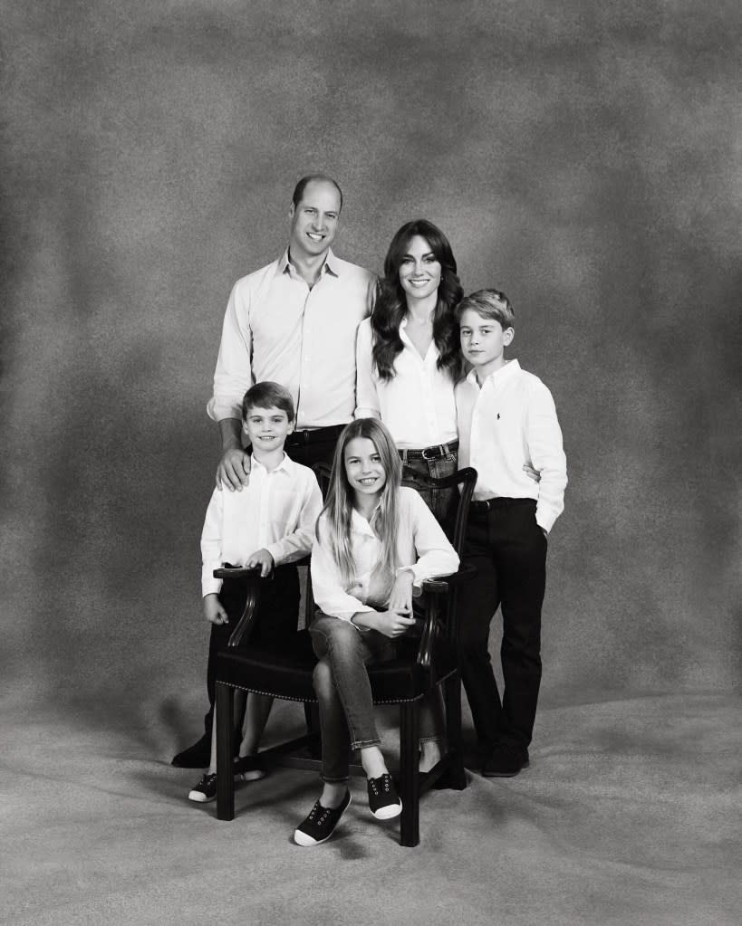 Prince William and Kate Middleton's Kids So Grown Up in New Christmas Card