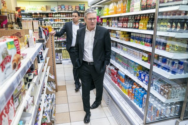 Keir Starmer in Glasgow