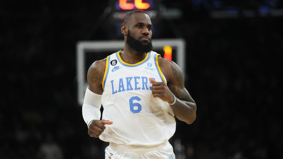 Los Angeles Lakers star LeBron James