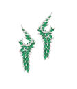 <p>Magnipheasant Plumage Long Earrings, $75,000, <a rel="nofollow noopener" href="https://www.stephenwebster.com/us/jewellery/earrings/plumage-long-earrings-with-emerald-set-in-white-gold526" target="_blank" data-ylk="slk:stephenwebster.com;elm:context_link;itc:0;sec:content-canvas" class="link ">stephenwebster.com</a> </p>