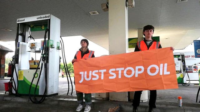 Just Stop Oil protest