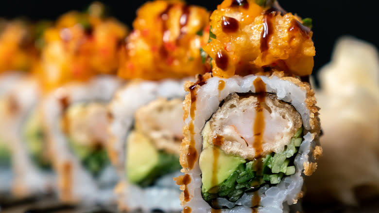 Dynamite sushi roll
