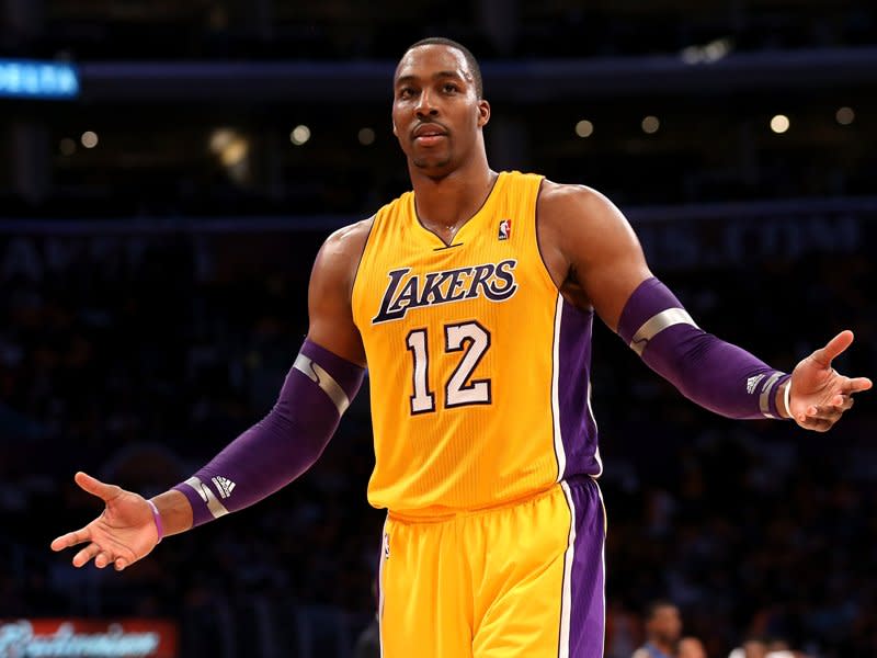 dwight howard los angeles lakers 2012