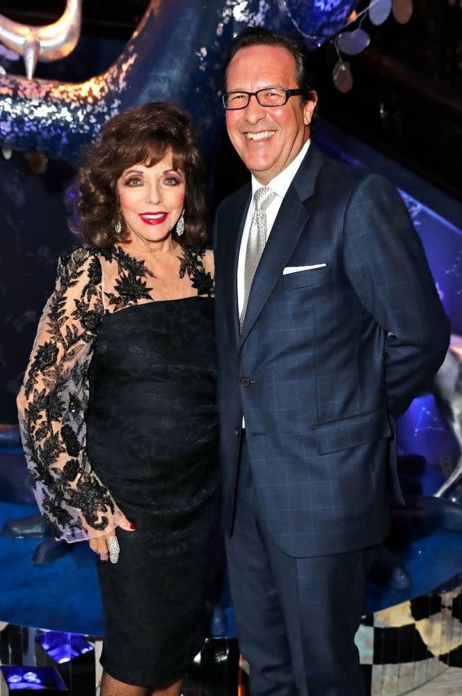 Joan Collins ‘Unhurt’ after Fire Breaks out at London Apartment