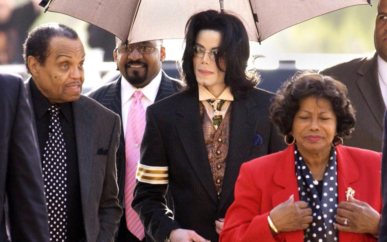 Michael Jackson with his mother Katherine - Getty Images North America