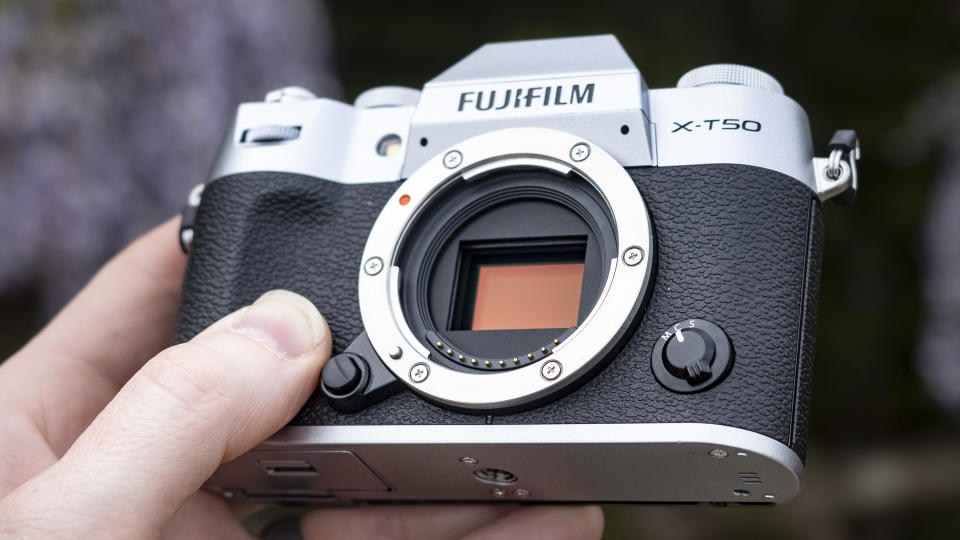 Sensor of the Fujifilm X-T50 camera