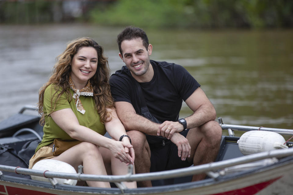 Kelly Brook on Celebrity Race Across the World with husband Jeremy Parisi