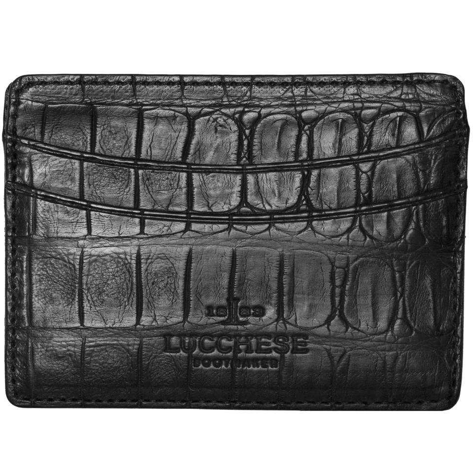 <p><a href="https://go.redirectingat.com?id=74968X1596630&url=https%3A%2F%2Fwww.lucchese.com%2Fcollections%2Fmen-accessories-shop-all%2Fproducts%2Fcredit-card-case-crocodile-black&sref=https%3A%2F%2Fwww.esquire.com%2Flifestyle%2Fg41766918%2Fbest-stocking-stuffers-for-men%2F" rel="nofollow noopener" target="_blank" data-ylk="slk:Shop Now;elm:context_link;itc:0;sec:content-canvas" class="link ">Shop Now</a></p><p>Credit Card Case </p><p>lucchese.com</p><p>$225.00</p>