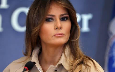 Melania Trump - Credit: CARLOS BARRIA/Reuters