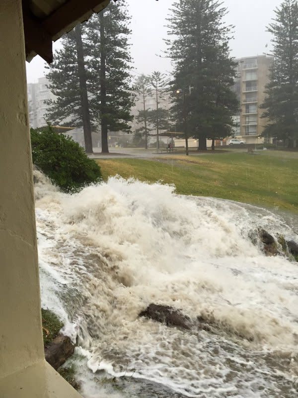 Trail of devastation after severe storm thrashes Sydney