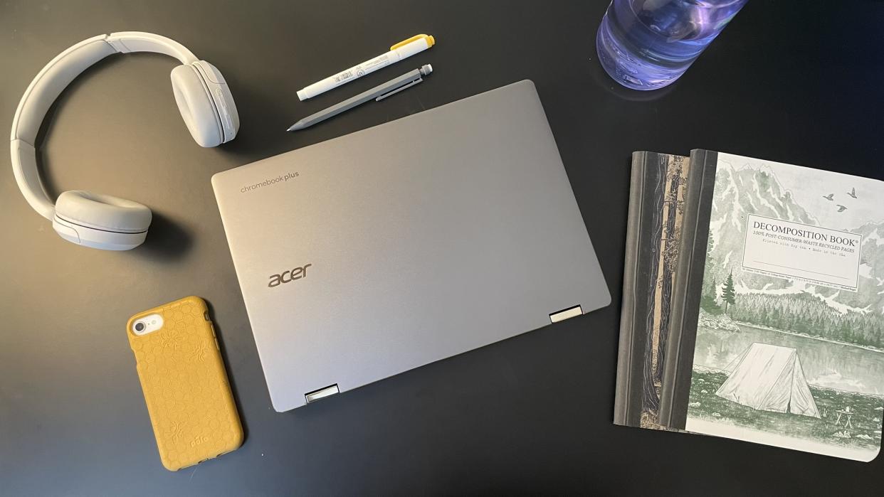  The Acer Chromebook Plus Spin 714. 