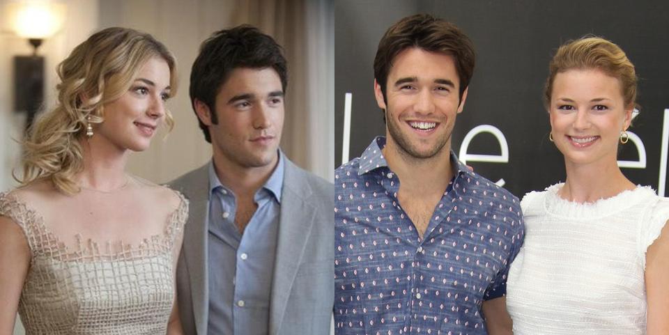 Emily VanCamp and Joshua Bowman