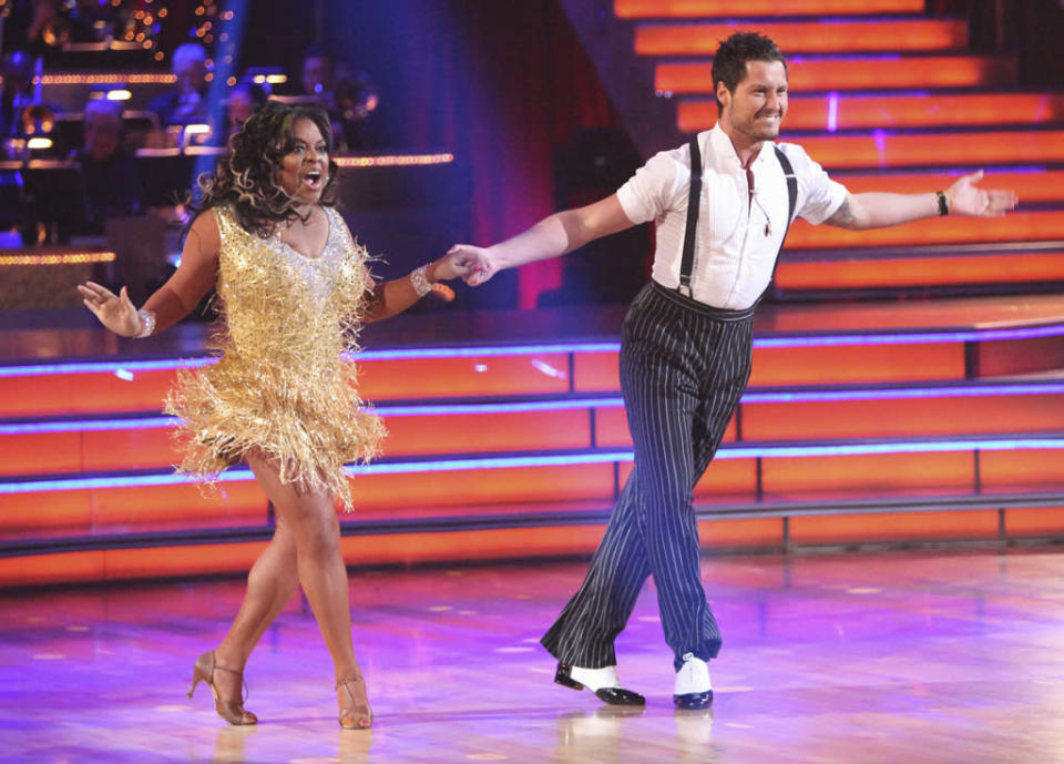 Sherri Shepherd and Val Chmerkovskiy 3/26/12