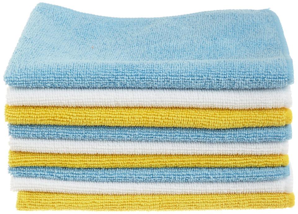 Get them <a href="https://www.amazon.com/AmazonBasics-Microfiber-Cleaning-Cloth-24-Pack/dp/B009FUF6DM/ref=lp_2528919011_1_11?srs=2528919011&amp;ie=UTF8&amp;qid=1505482316&amp;sr=8-11" target="_blank"><strong>here</strong></a>, $15.