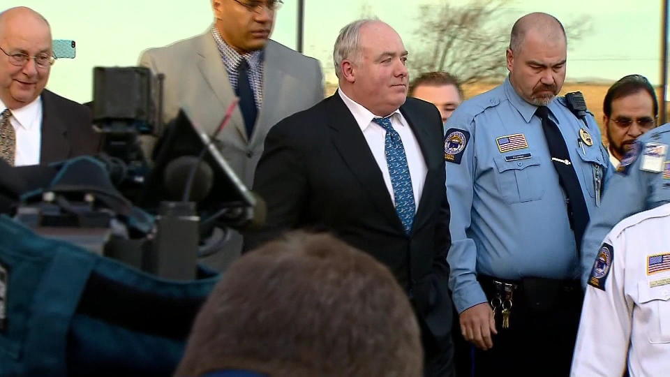 Michael Skakel walks free in 2013. / Credit: CBS News