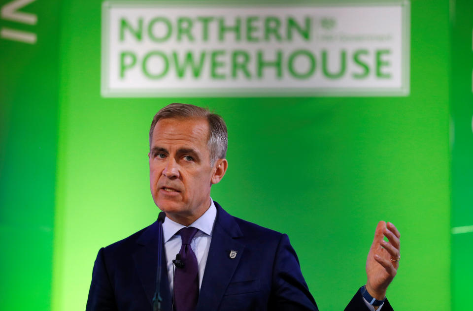 Mark Carney has throw his backing England in the World Cup. Source: Getty.