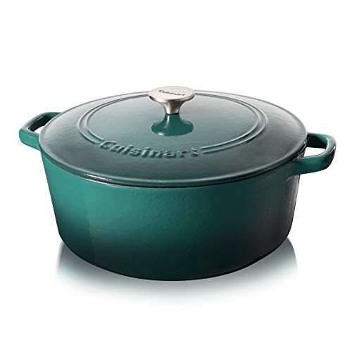 3) Cast Iron 7-Quart Casserole