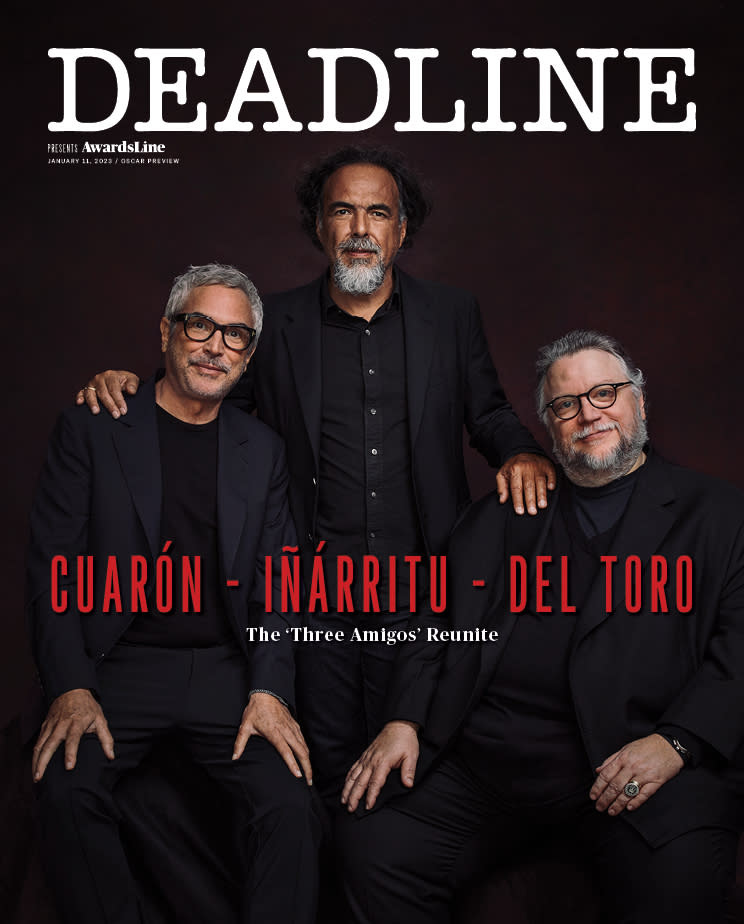 Read the digital edition of Deadline’s The Best of 2022 magazine <a href="https://nam02.safelinks.protection.outlook.com/?url=https%3A%2F%2Fissuu.com%2Fdeadlinehollywood%2Fdocs%2F011123_al_issue_final_full%3Ffr%3DsNGU2NjU2OTY2NTM&data=05%7C01%7Cdmorgan%40deadline.com%7C63695e9e6f094e9da07108daf333ca62%7Ce950f25546e44144a778a6ff4f557492%7C0%7C0%7C638089701039515067%7CUnknown%7CTWFpbGZsb3d8eyJWIjoiMC4wLjAwMDAiLCJQIjoiV2luMzIiLCJBTiI6Ik1haWwiLCJXVCI6Mn0%3D%7C3000%7C%7C%7C&sdata=9c8dAeMDQEG0vfwtdqVaZMxQbO7pLMx%2BJVKl61XlaBM%3D&reserved=0" rel="nofollow noopener" target="_blank" data-ylk="slk:here;elm:context_link;itc:0;sec:content-canvas" class="link ">here</a>.