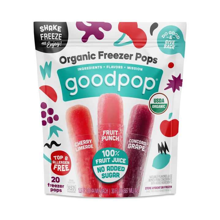 5) Organic Freezer Pops