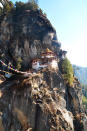 <p>The view of Tiger's Nest.</p>